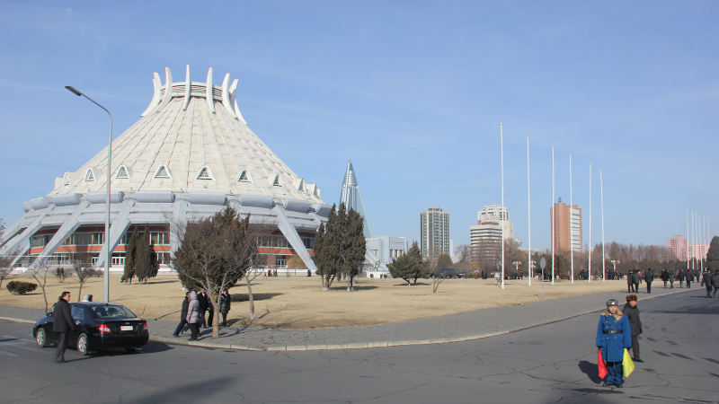 Illustration for article titled North Korea's Modern Architecture, Designs From An Alternate Universe